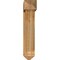 Ekena Millwork Traditional Arts and Crafts Rough Sawn Bracket w/ Offset Brace, Western Red Cedar, 8"W x 36"D x 40"H BKT0806X36X40TRA03RWR - alternate 3